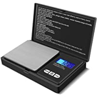 GPISEN Báscula Digitales de Precisión-Balanzas de Portátiles- Báscula de Joyería-con Pantalla LCD y 7 Unidades…